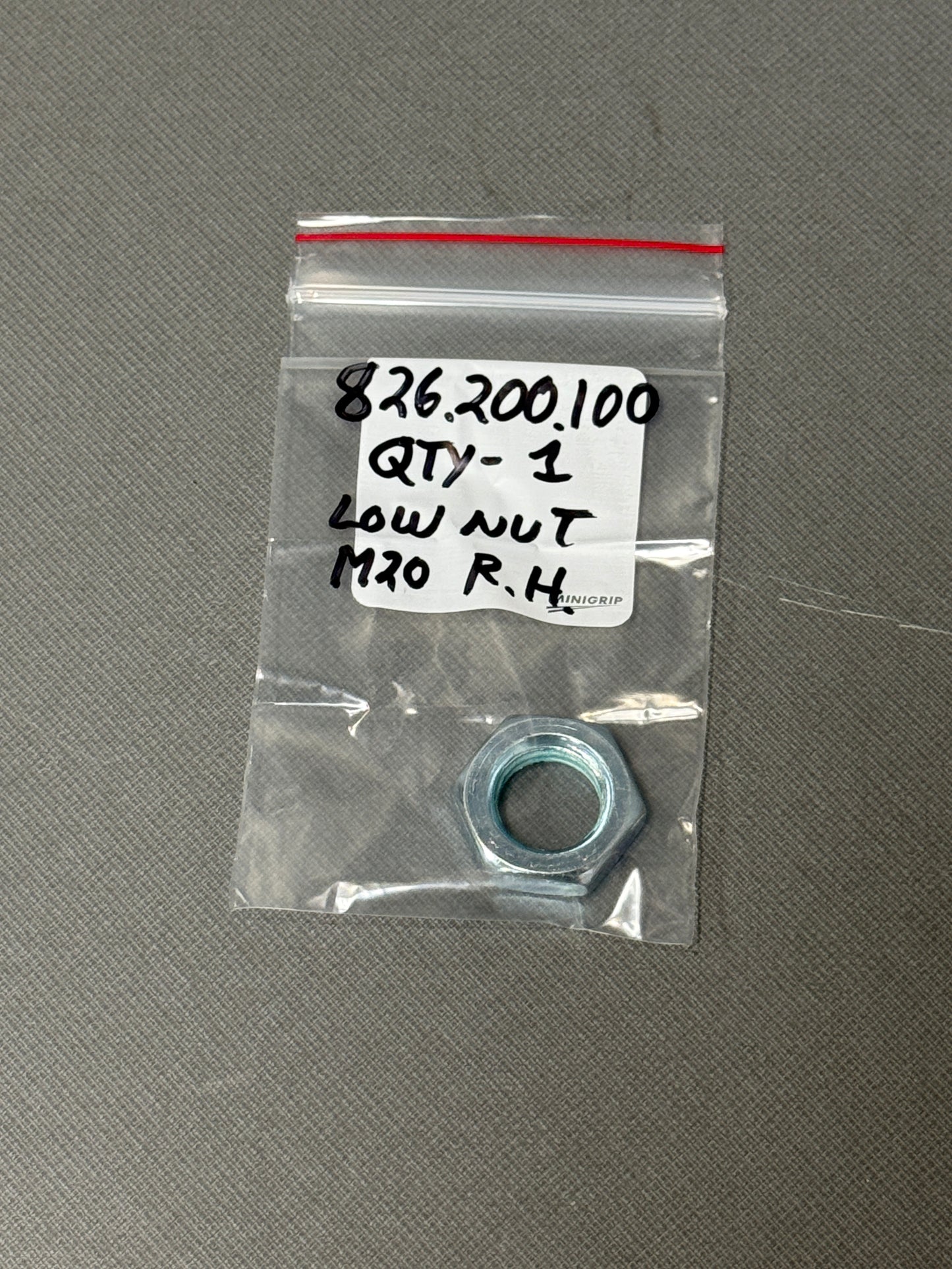 Low Nut M20 RIGHT for Genesis