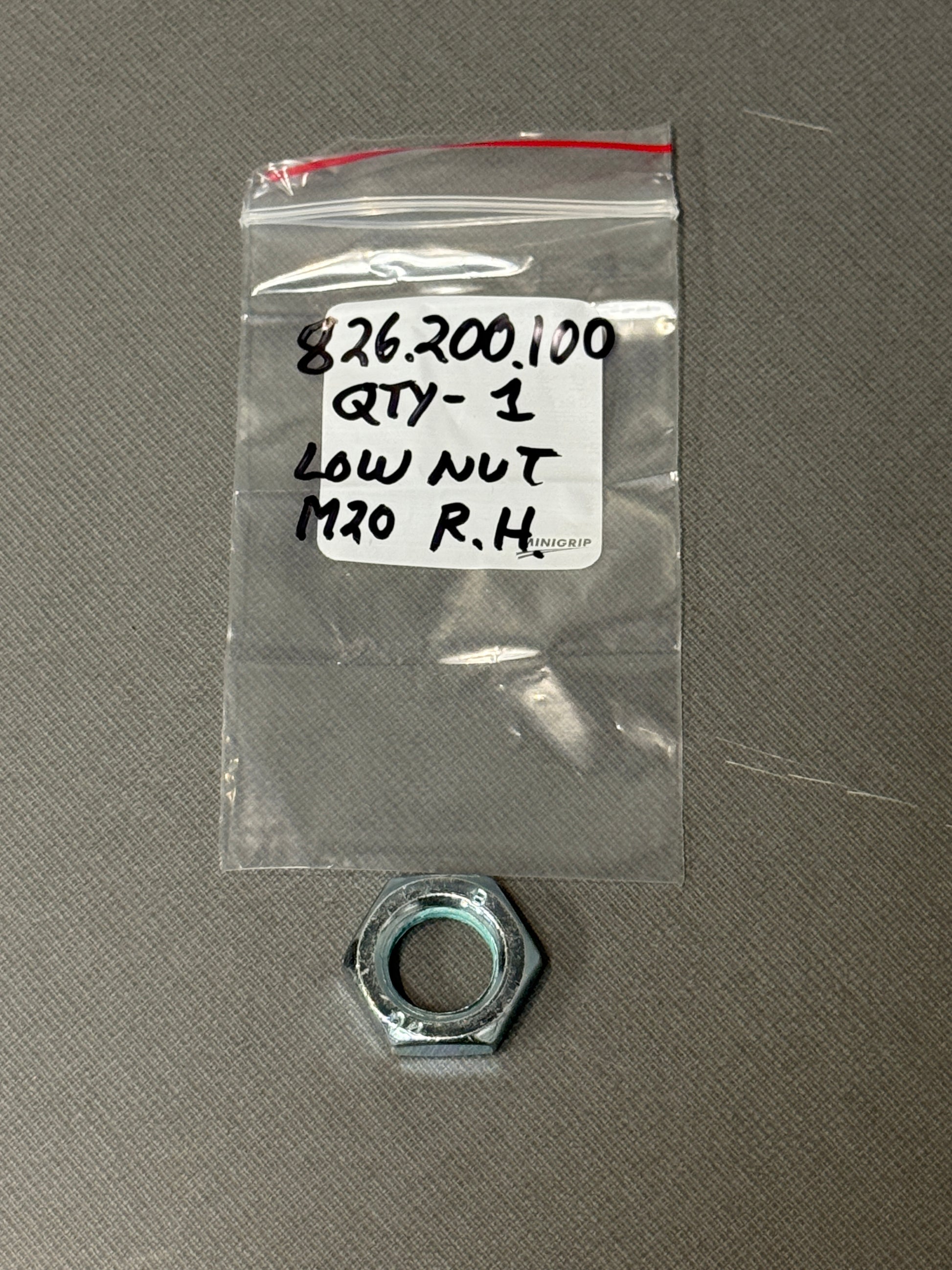 Low Nut M20 RIGHT for Genesis