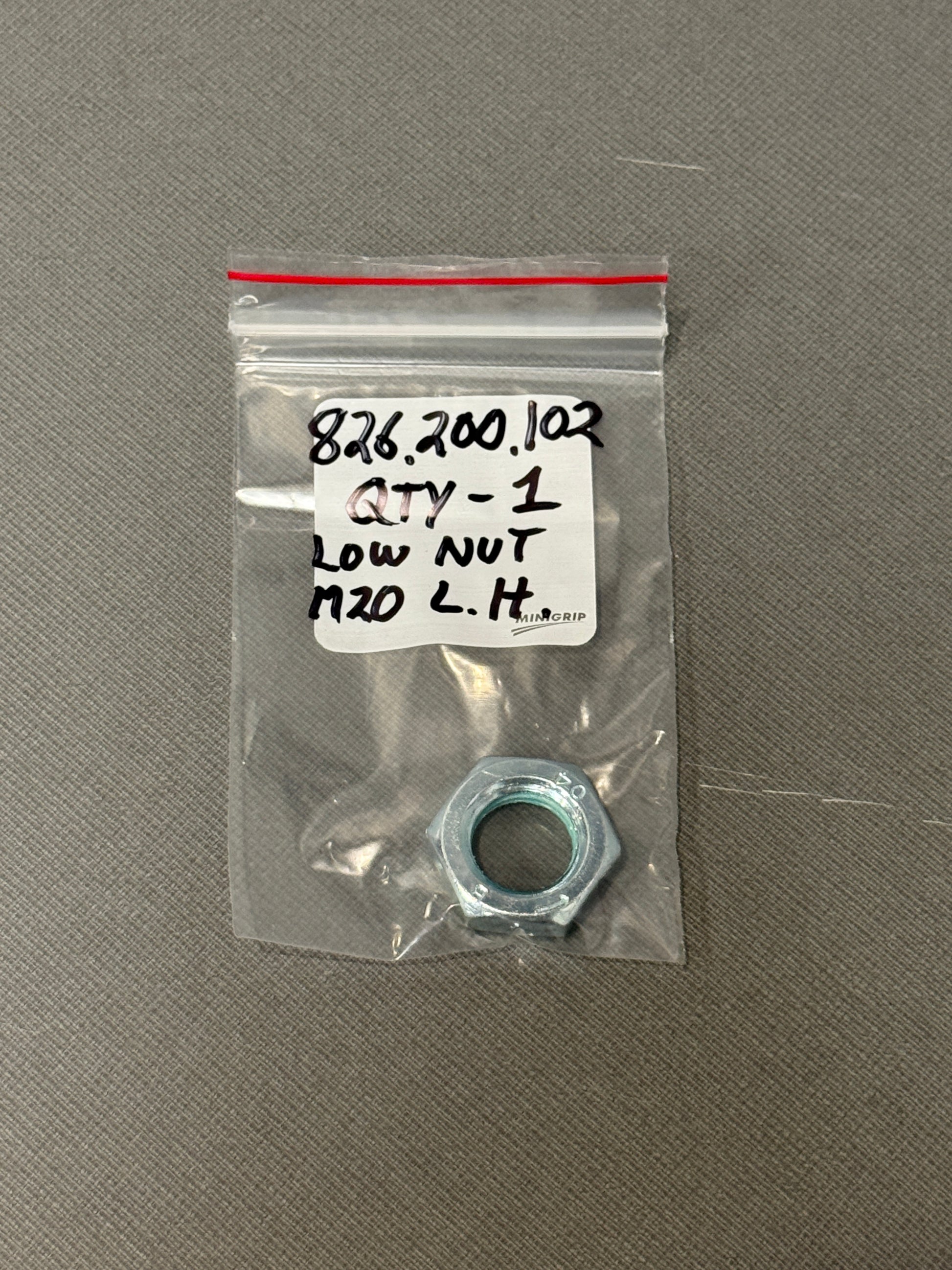 Low Nut M20 LEFT for Genesis